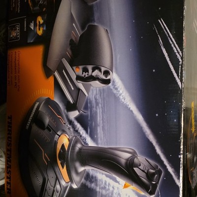 Thrustmaster T.16000M FCS Flight Pack Wired PC Stick, Throttle & Rudder Pedals