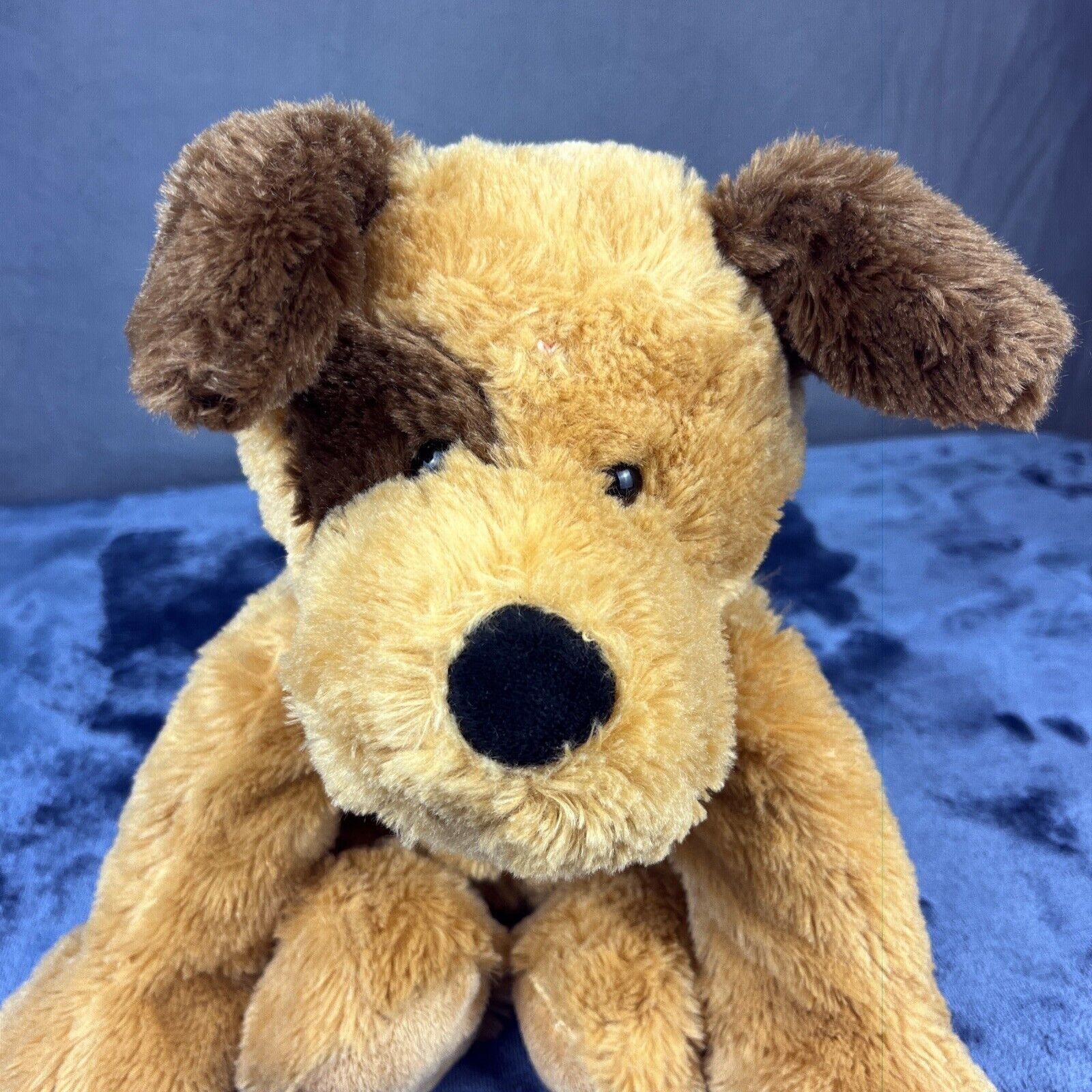 Hugfun International Light Brown Tan Puppy Dog Dark Brown Ears 12” St. Jude’s