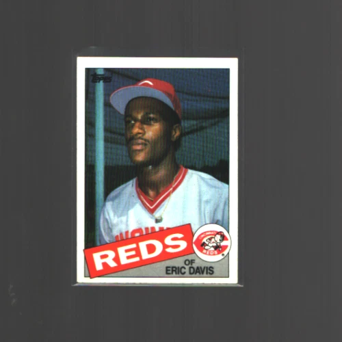 Topps 1985 Topps Eric Davis Rookie Cincinnati Reds #627 NMMT RC