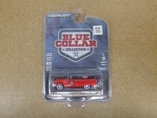 GREENLIGHT 1955 Chevrolet Sedan Delivery 1/64 Blue Collar Marvel diecast B10Z