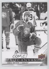 2022-23 Upper Deck Series 1 UD Canvas Black & White Chris Kreider #C54 2u9