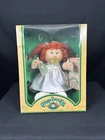 1980s Cabbage Patch Kid In Box With Birth Certificate Red Hair And Pacifier