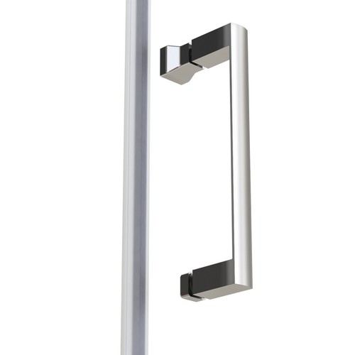Dusche Duschtür Duschabtrennung Falttür 6mm Glas 180 Grad Komplettset 80x80 - Bild 15 von 32