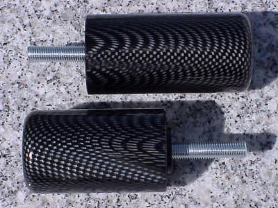 2004-2006 Yamaha YZF R1 CARBON DERIN FRAME SLIDERS