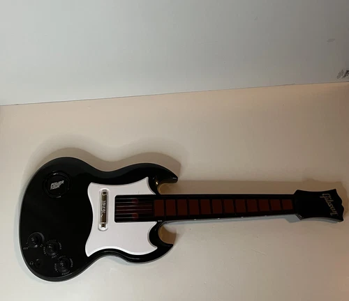 Gibson Power Tour Electric Guitar Tiger Electronics Black Tested & Works HASBRO