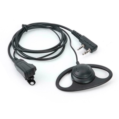 D-Shape Walkie Talkie Headset Walkie Talkie Earpiece For Baofeng Kenwood - Zdjęcie 4 z 12
