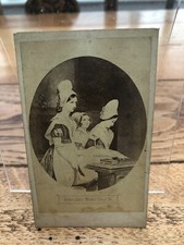 victorian cdv printed card " lord have mercy upon us "