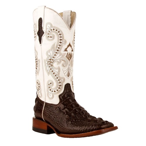 Bottes Western Homme Cody James – Exotiques Os-python, Bout Carré, Taille 8.5 D, Neuves Sans Boîte