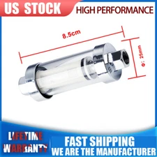 New Universal 9706 Fuel Filter Carburetor Gasoline Inline15PSI 1/4" 5/16" 3/8"