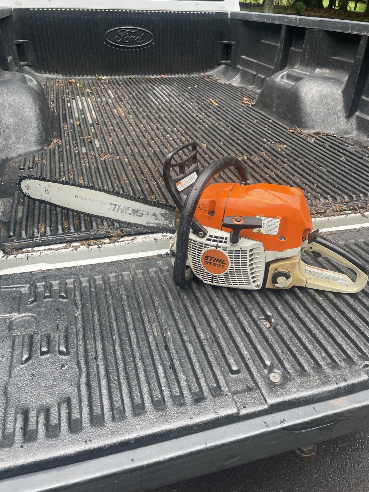 STIHL MS 362C CHAINSAW WITH 20 INCH BAR AND CHAIN (READ DESCRIPTION) eBay
