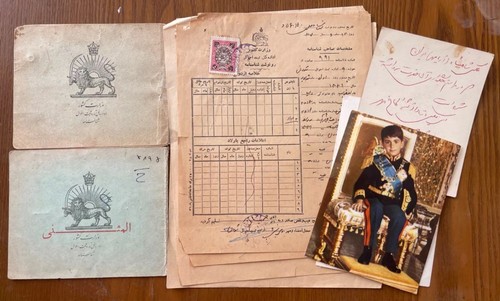 Jüdische Familiendokumente iranische frühe Pahlavi-Dynastie Urkunden Iran Juden - Bild 1 von 21