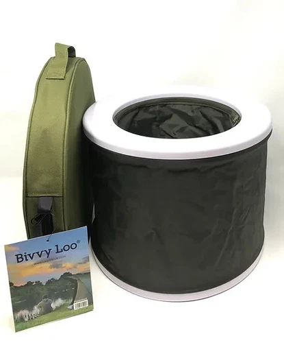 CarpLife Bivvy Loo - Carp Fishing Portable Toilet - Carp Life Camping Toilet