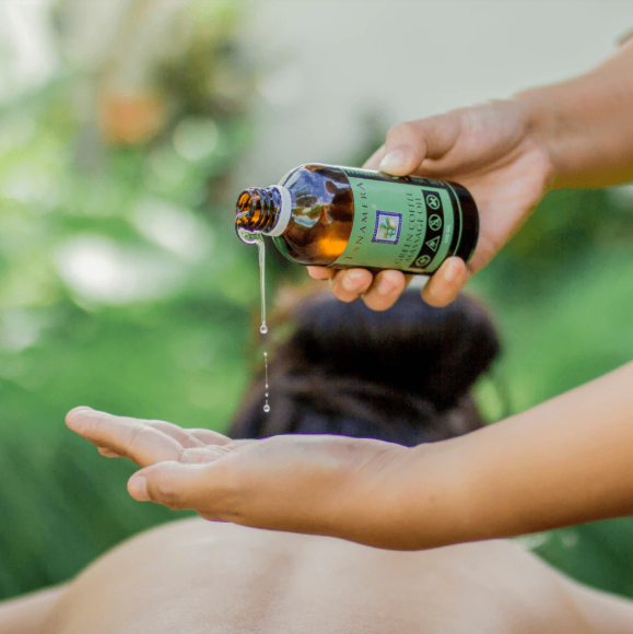 Tanamera Green Coffee Body Oil 100ml – Herbal Cellulite & Detox Massage Oil