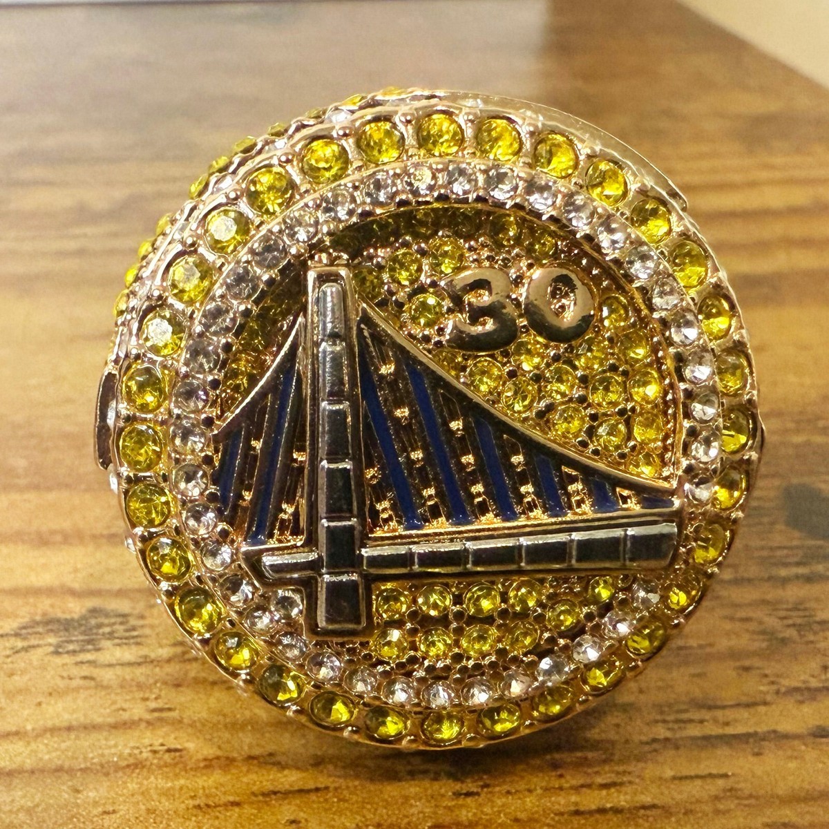 Steph Curry Golden State Warriors Championship Ring Complete Set w
