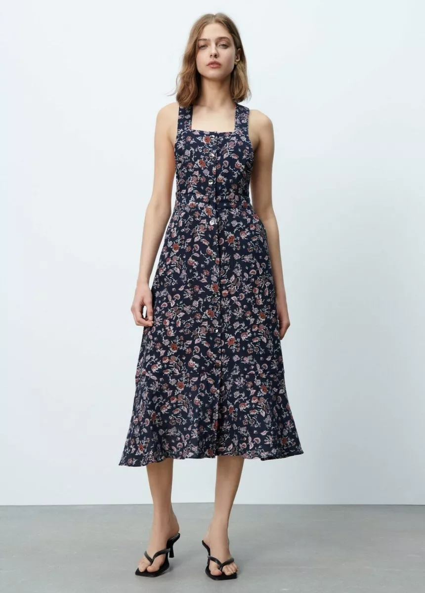 Zara overall cheap dress
