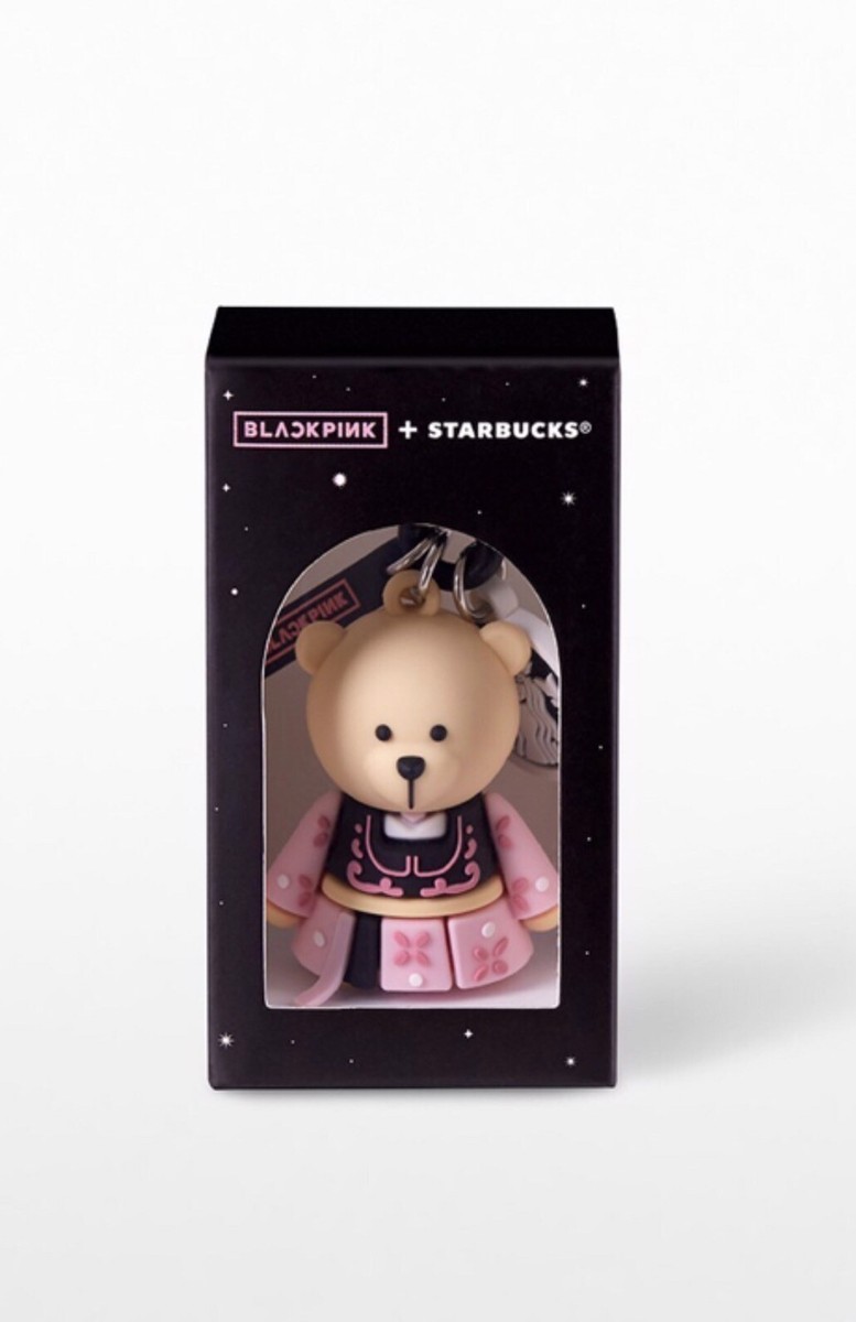 Starbucks BLACKPINK Bearista Bear Keychain Set Blink K-Pop 2021