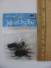 HTF Jolee's by You Dimensional Stickers BEETLE BUGS 3 Pieces NIP