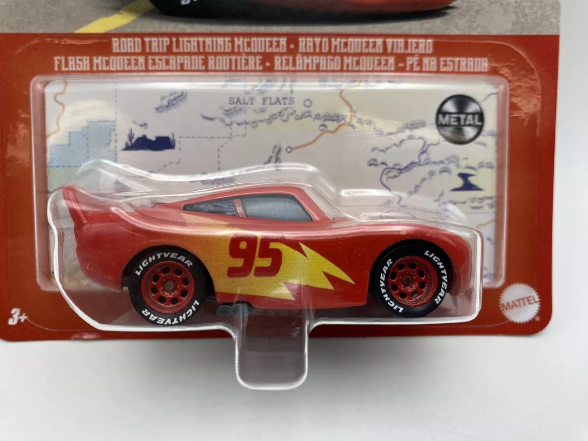  Disney Pixar Cars Road Trip Lightning McQueen 1:55 Scale : Toys  & Games