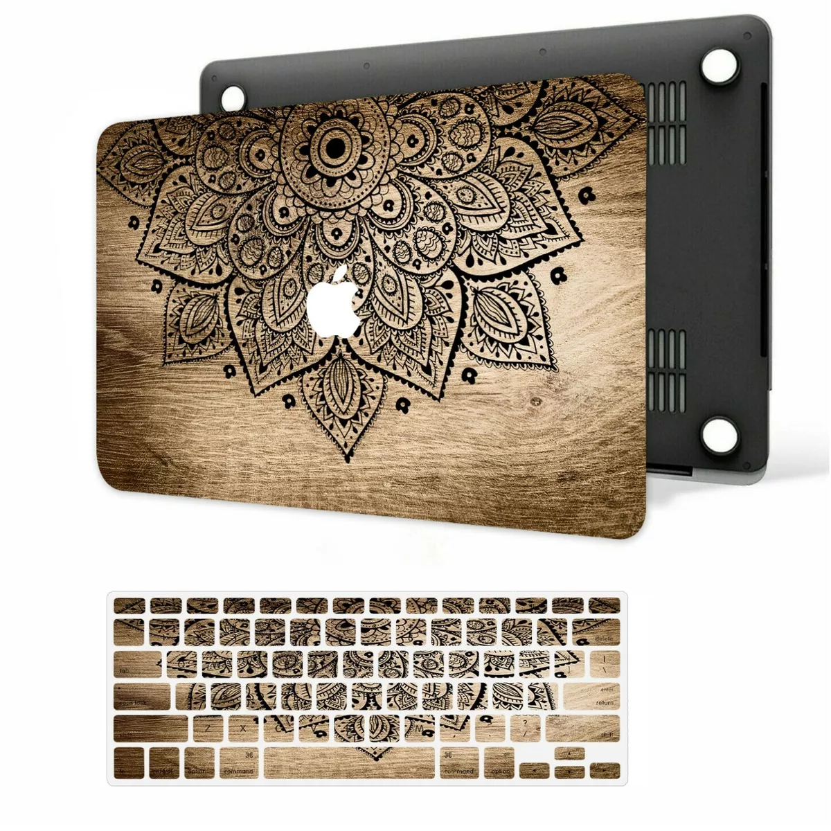 Rubberized Matte Case Cover For New MacBook Air Pro Retina + Silicone KB  Cover