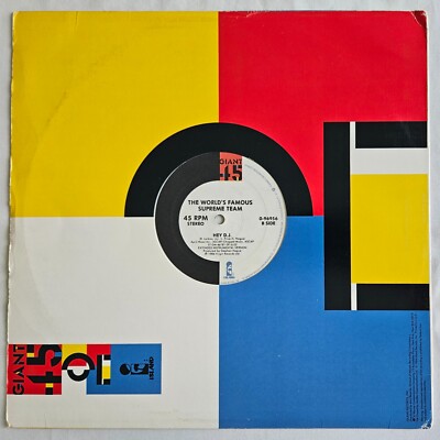 1984 - WORLD'S FAMOUS SUPREME TEAM - HEY D.J. - ISLAND