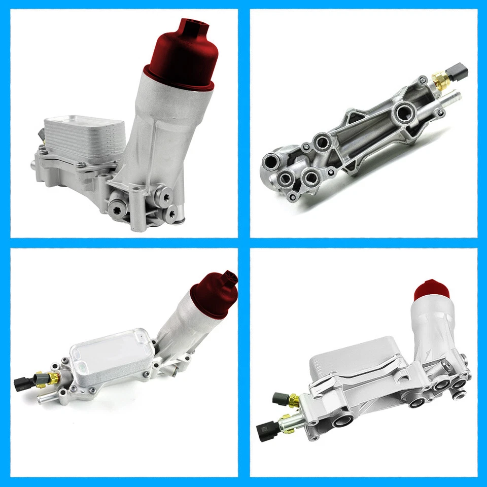 Carcasa del filtro de aceite del motor + juego de pernos de junta de culata para Jeep Dodge Chrysler 3,6 L Foto 3 de 4