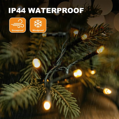 Christmas Tree Lights 400LED 16 Lines Christmas Lights for Tree 8 Modes for 6ft - Picture 4 of 7