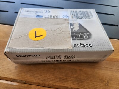 Midiplus MIDI 8x8 MIDI Interface NEW, Open Box!