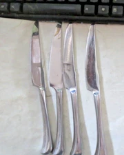 Towle Stainless Pistol Grip Table Knives Set of 4