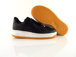 Nike Air Force 1 `07 PRM Premium Black Summit White New US_6 EUR 36.5 | eBay