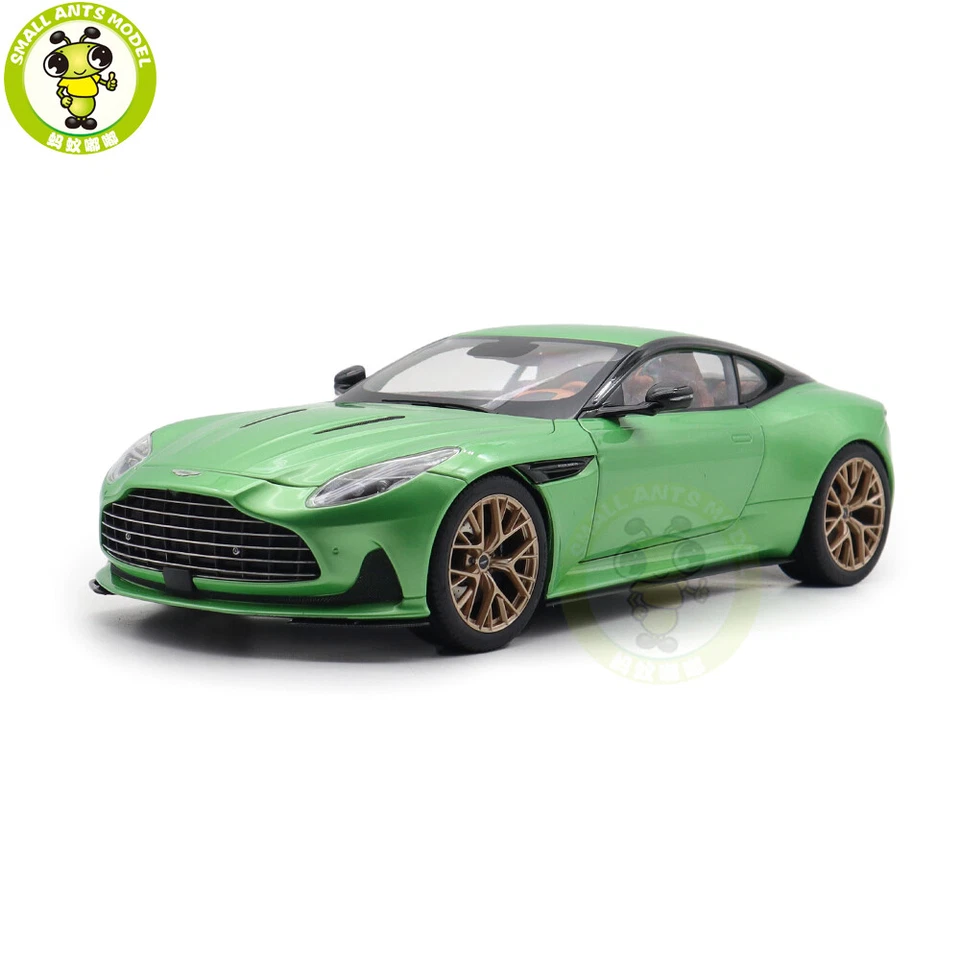 1/18 Aston Martin DB12 DB 12 Light Green Diecast Model Toy Car Gifts For Friends Foto 2 de 4