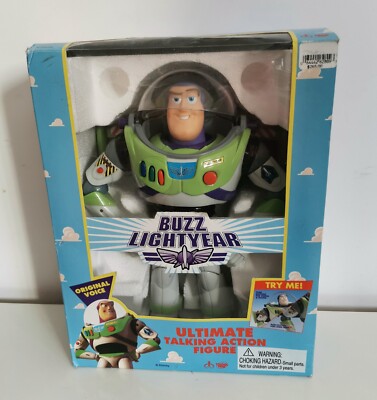 Vintage Original 1995 Toy Story Buzz Lightyear in Box Thinkway