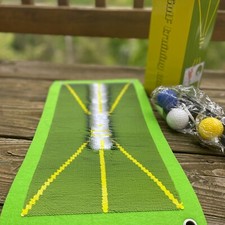 Golf Mat That Shows Swing Path,Golf Training Mat for Swing Detection, Practice