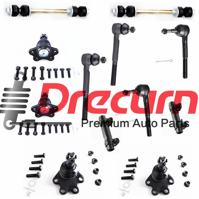12PC Complete Front Suspension Kit For GMC Safari Chevrolet Astro AWD