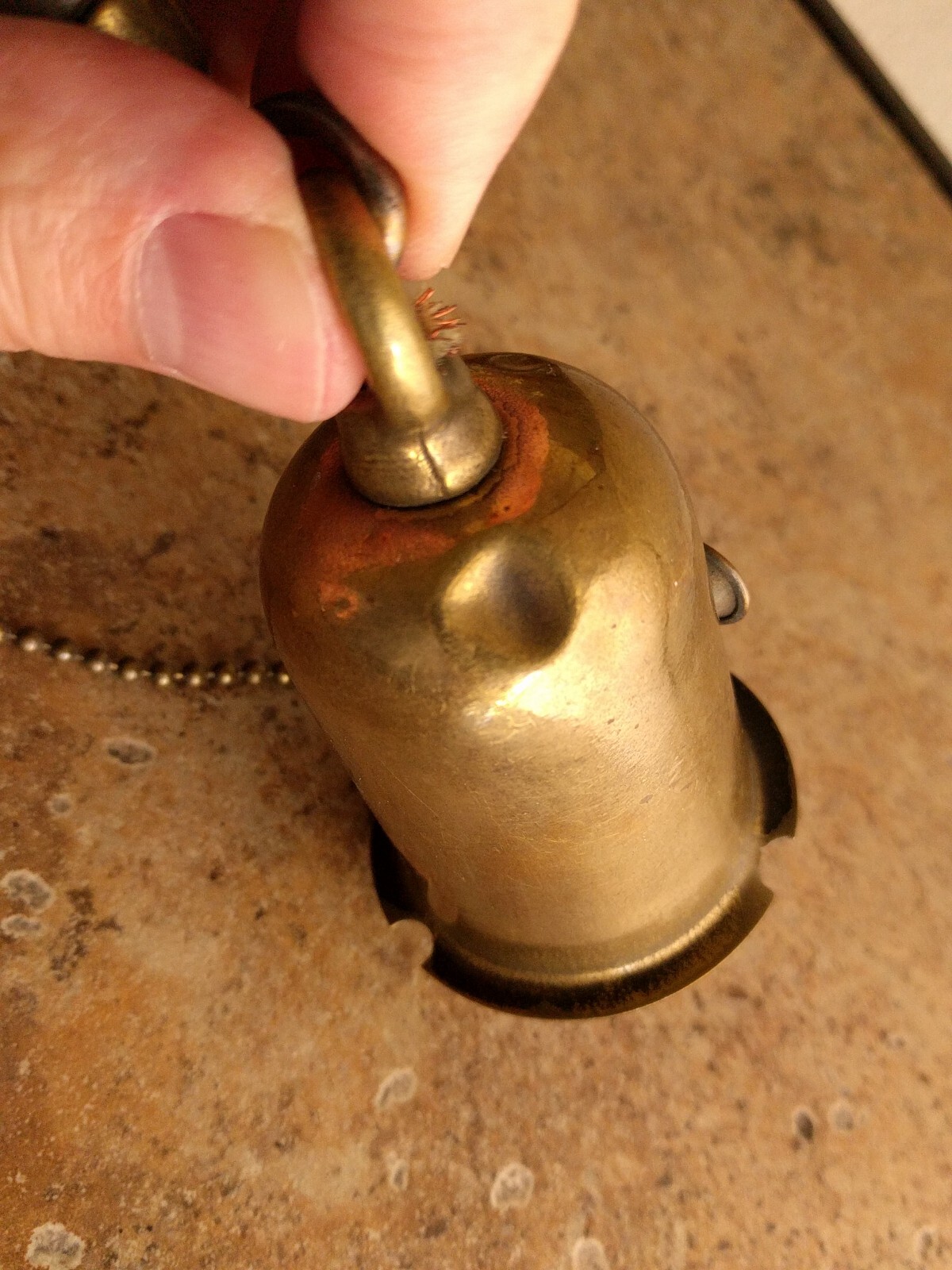 Vintage Lamp Parts Brass Pull Chain Lamp Socket eBay