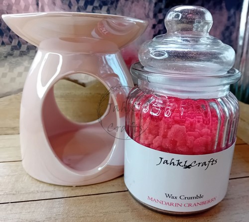 Wax Melts, Crumble, Mandarin Cranberry, Highly Scented Strong Fragrance, novelty - Picture 7 of 8