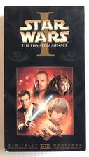 Star Wars Episode 1 VHS The Phantom Menace 1999 Pre-owned Non-rental