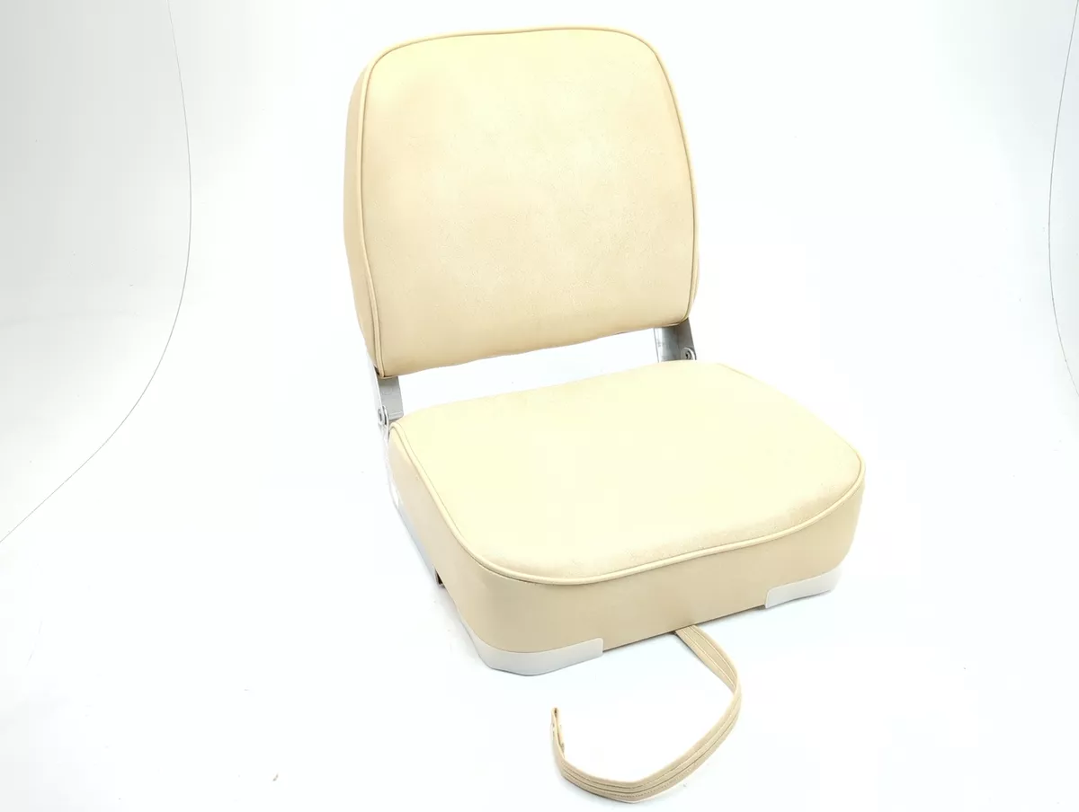 B&M Wise 3034NS Fishing Boat Marine Sand Beige Folding Fold Down Seat Chair