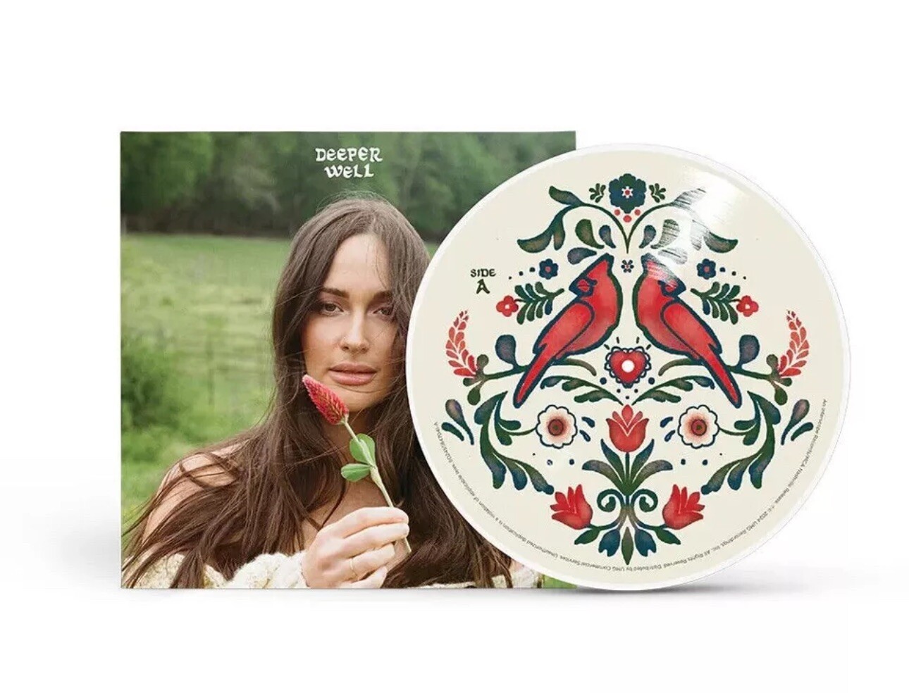 Kacey Musgraves DEEPER WELL VINYL LIMITED-EDITION Cardinal Picture LP - IN HAND