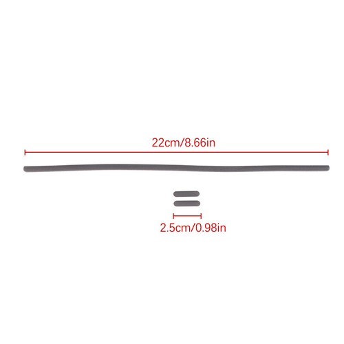 New Bottom Cover Case Rubber Feet Replacement For ThinkBook 15 G2 G3 - Afbeelding 3 van 11