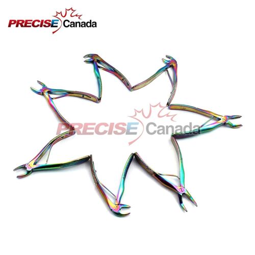 Nuevo juego de fórceps de extracción de pedo arco iris de 7 piezas Kelin - Imagen 2 de 2