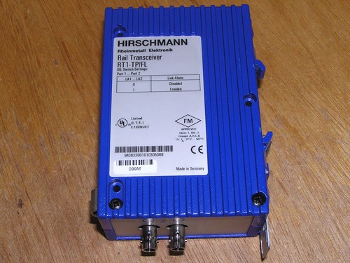 Hirschmann RT1-TP/FL 943633001 943 633-001 Ethernet Media Converter as new - Imagen 4 de 7