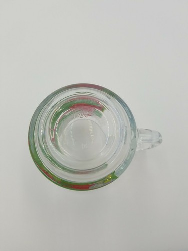 Garfield & Odie Clear Glass Coffee Mug Cup McDonald's Jim Davis 1978 1979 1980 - Picture 6 of 6