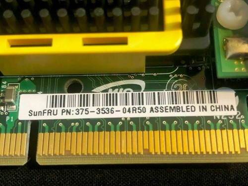 SUN RAID SAS PCI-e 8-Port Adapter 375-3536-04R50 Raid Controller Card W/ Cables - Picture 3 of 5