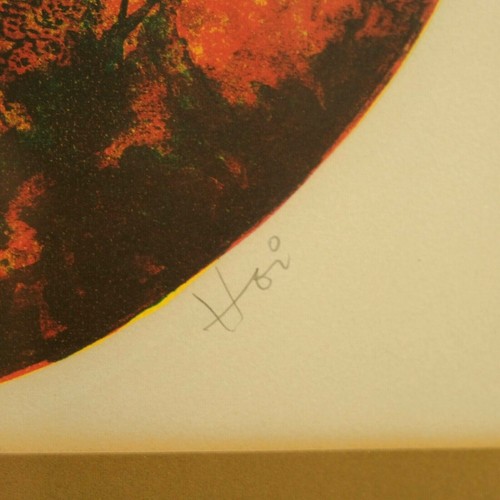 Hoi Lebadang "Cheval" Hand Signed Limited Edition 152/275 Framed Lithograph VG+ - Picture 5 of 9