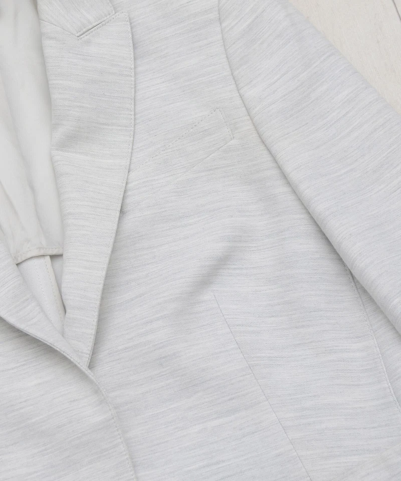 Blazer Akris Punto Luxury Gris Un Botón Talla US-10 UK-14 Perfecto Estado Foto 4 de 4