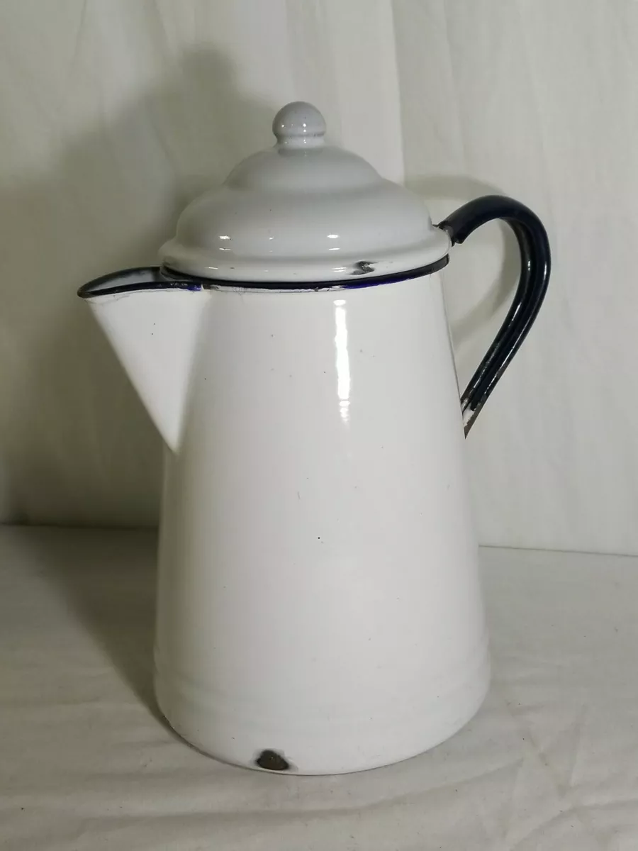 Cowboy coffee pot clearance enamel