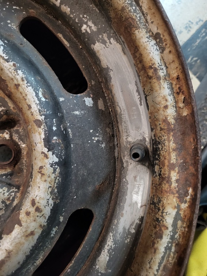 Chevy 15x7 Rally Wheel Code FW Monte Carlo Nova Chevelle Camaro RIM 15 ...
