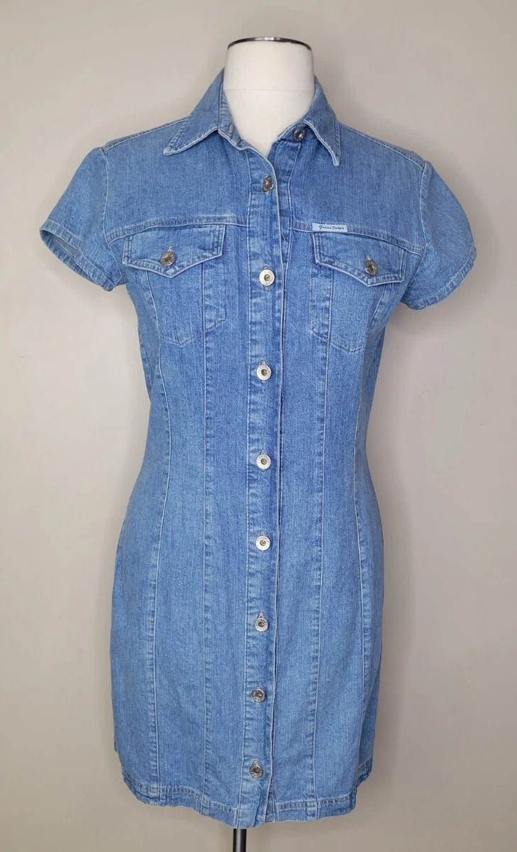 guess denim dress