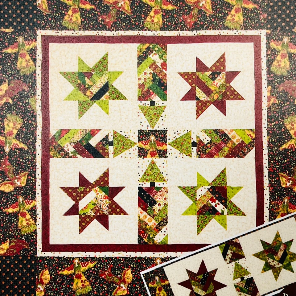 Woodland Stars Quilt PATTERN Two Sisters at Squirrel Hollow Charm Pack Friendly - Image 4 of 4