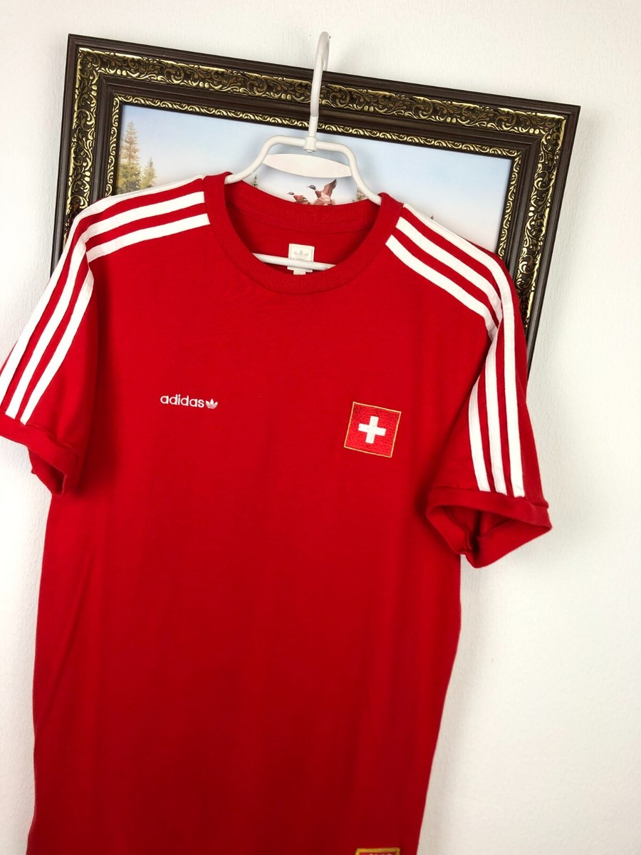 Vintage Adidas Switzerland Football Shirt World Cup Soccer Jersey